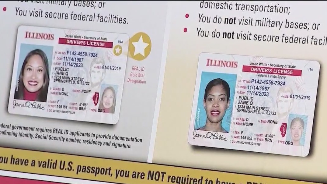 Real ID deadline nears for Illinois residents: Here's what to know