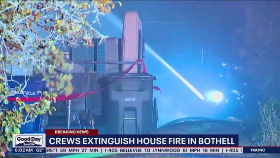 Crews extinguish house fire in Bothell