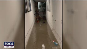 Dallas flooding forces photographer to second story of her loft
