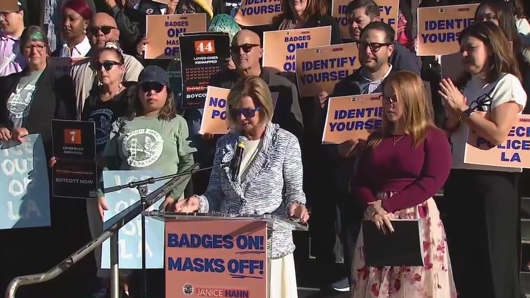 LA County supervisors to vote on ICE agents mask ban