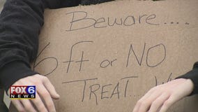 Trick or treat creativity in Thiensville