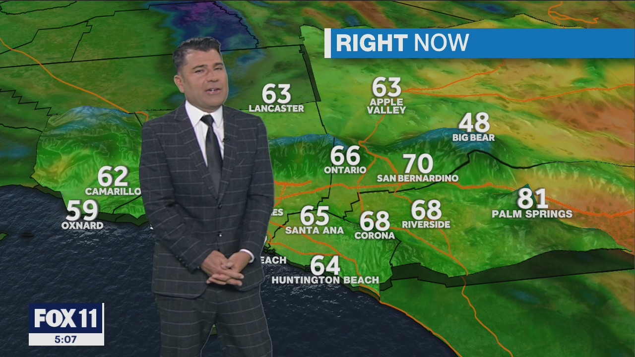 Weather Forecast for Monday, May 9
