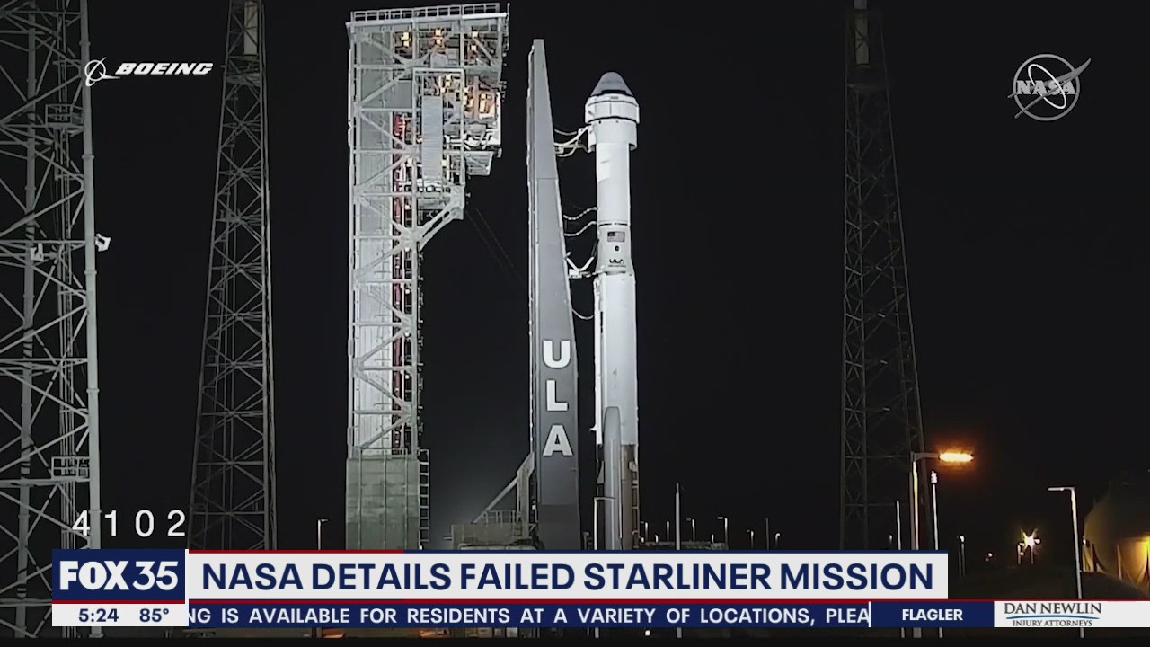 NASA details failed Starliner mission