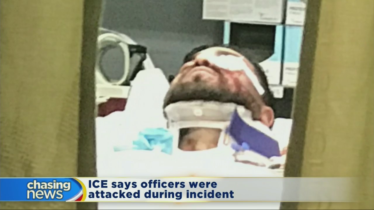 ICE agent shoots man in face after confrontation in Brooklyn