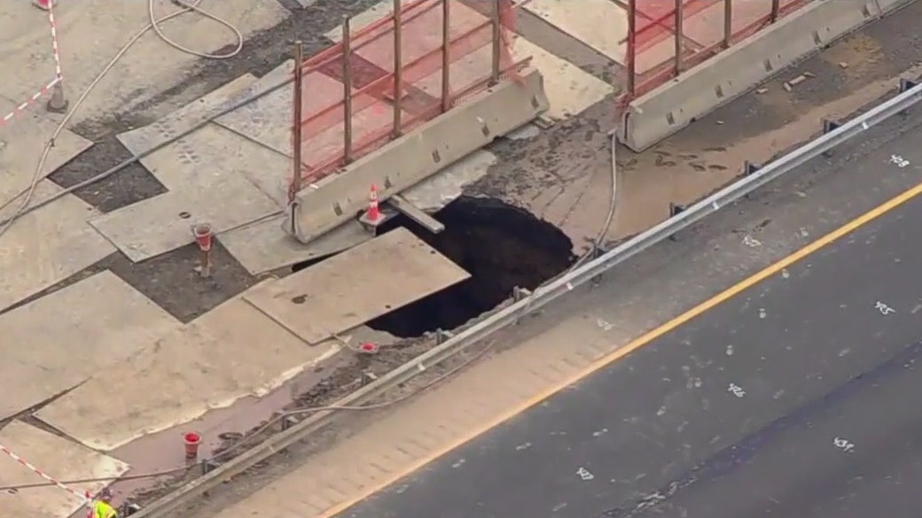 New sinkhole closes I-80 in New Jersey