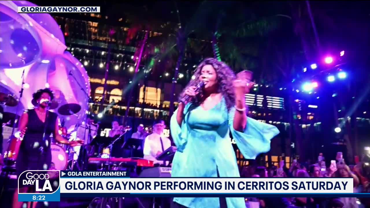 Gloria Gaynor to perform in Cerritos Saturday
