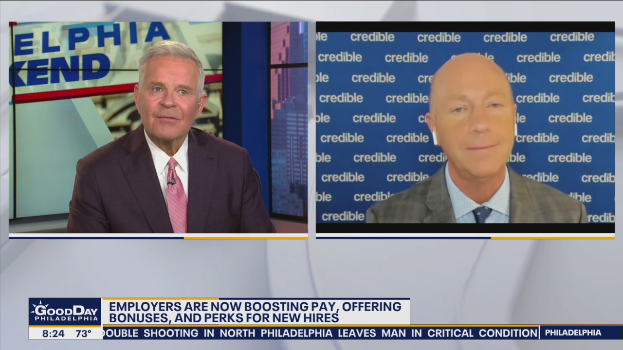 Employers are now boosting pay, offering bonuses and perks to new hires