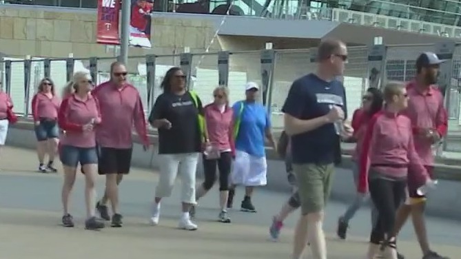 Heart Walk at Target Field Saturday