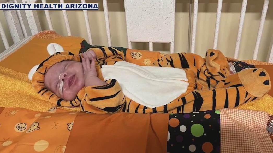 Too cute: Preemies mark first Halloween at St. Joseph's