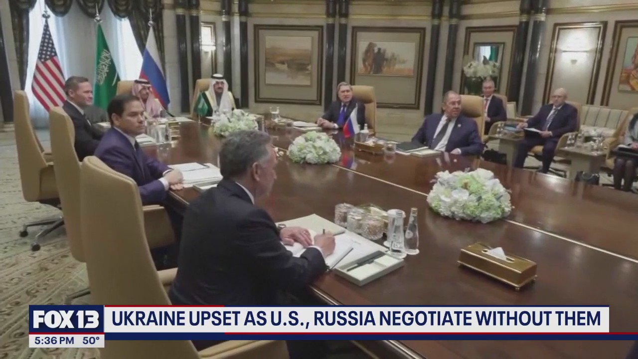 Ukraine upset as US, Russia negotiate without them