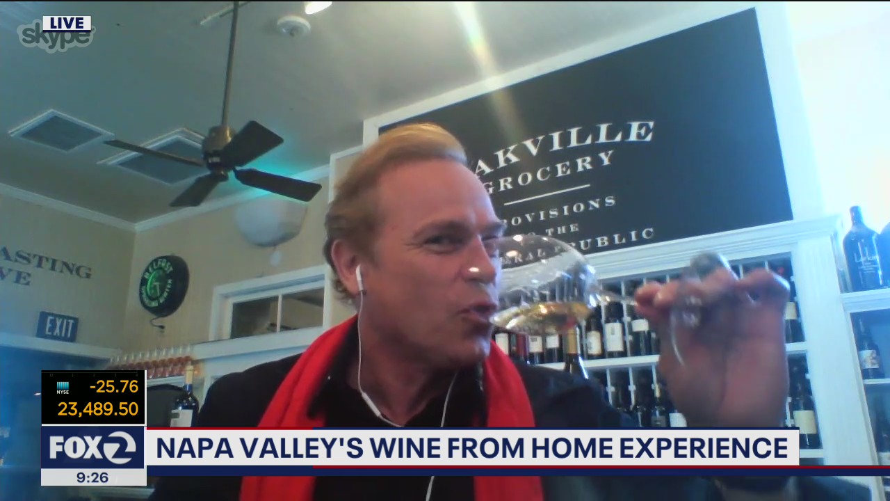 Napa Valley's wine from home experience