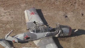 Pilot dead after planes crash mid-air