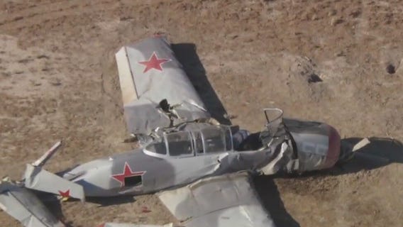 Pilot dead after planes crash mid-air