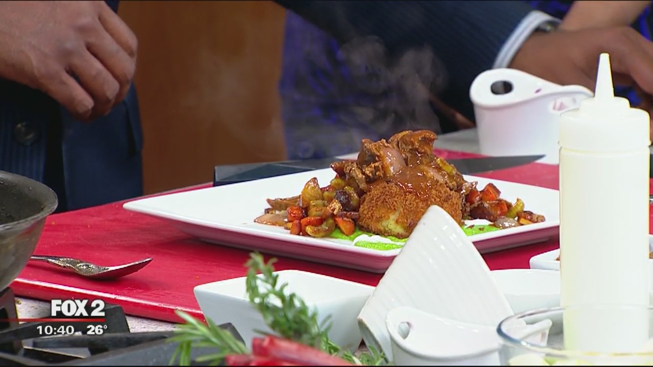 Chef Bobby's contemporary spin on Shepherd's Pie