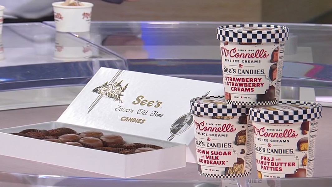 See's Candies & McConnell's Fine Ice Creams debut new ice cream