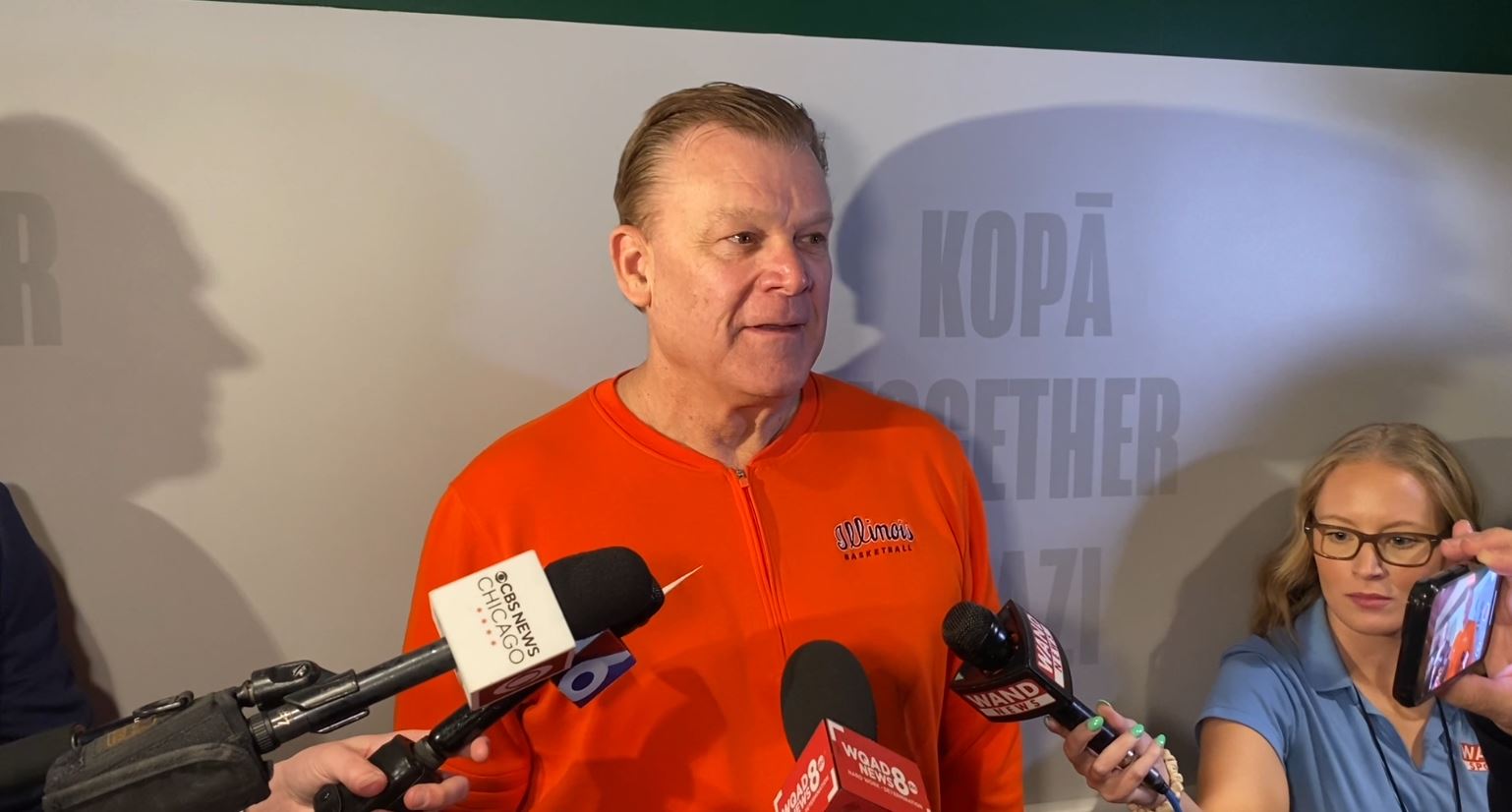 Illinois basketball's Brad Underwood and players talk preparation for Kentucky