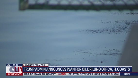 Trump admin announces plan for oil drilling off CA, FL coasts