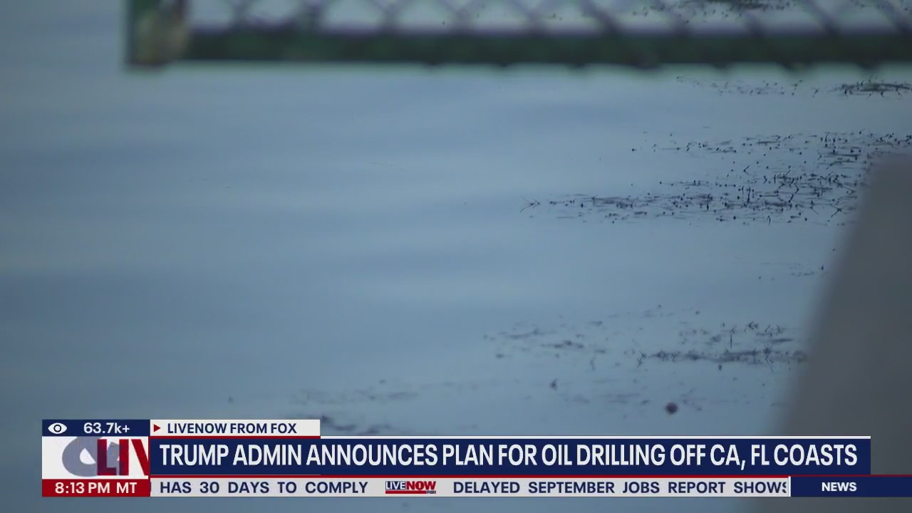 Trump admin announces plan for oil drilling off CA, FL coasts