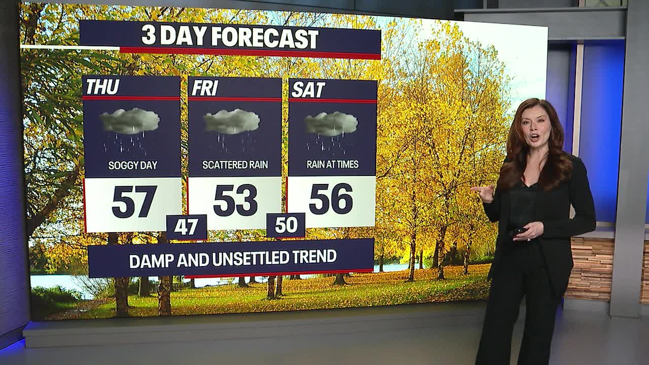 Seattle weather: Showers continue Thursday into Friday