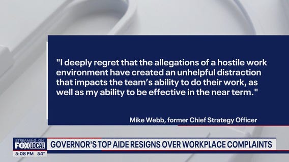 WA governor's top aide resigns over workplace complaints