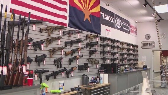 Gun sales are down due to enhanced background checks