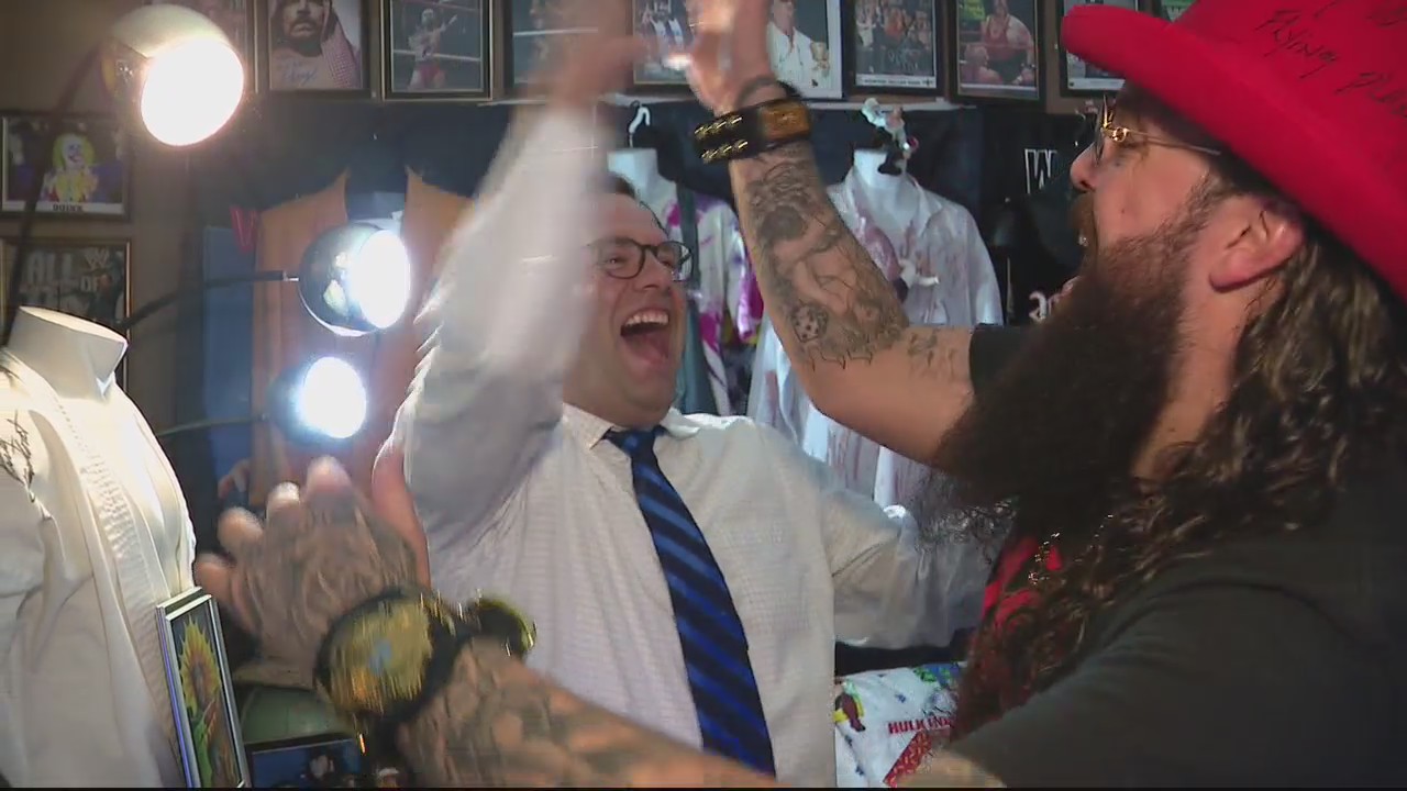 Inside the 'Greatest Wrestling Collection' in Detroit, with more than 130,000 items of memorabilia