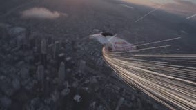 Red Bull Air Force takes to the Los Angeles sky