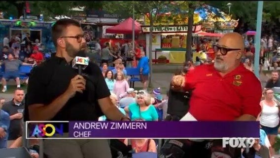 Andrew Zimmern ranks Minnesota State Fair's best foods - The Jason Show