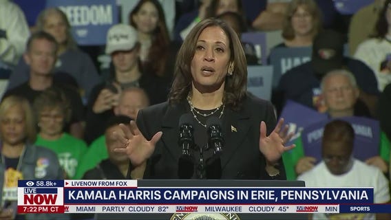 Harris campaigns in Pennsylvania