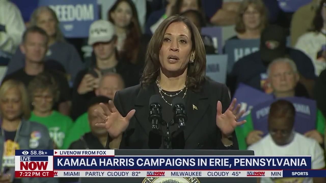 Harris campaigns in Pennsylvania