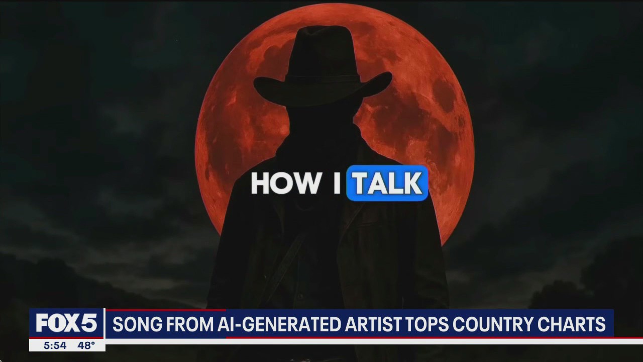 Songs from AI-generated artist tops country charts