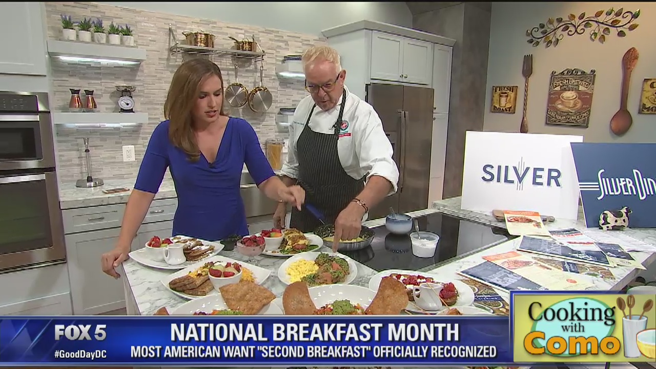 Cooking with Como: National Breakfast Month with Silver Diner