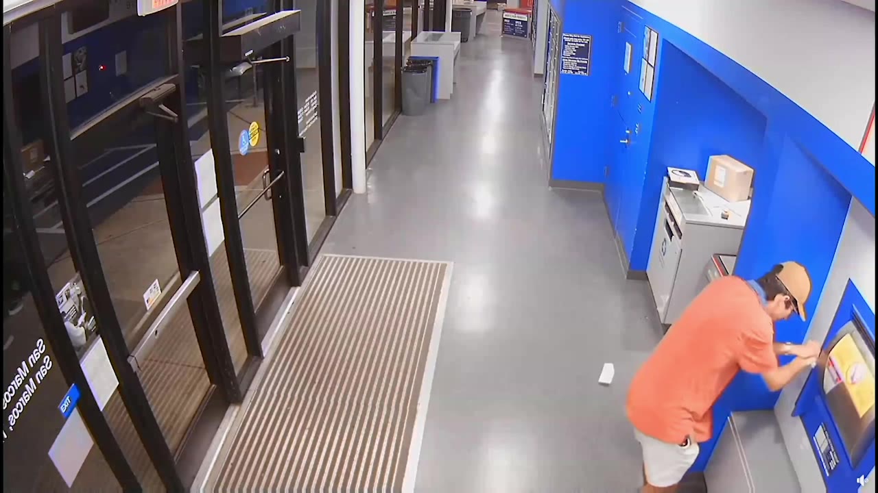 San Marcos post office vandalism