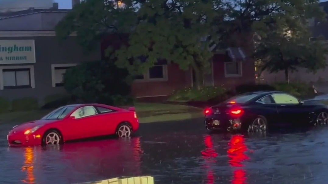 Water warning for cars after round of severe storms