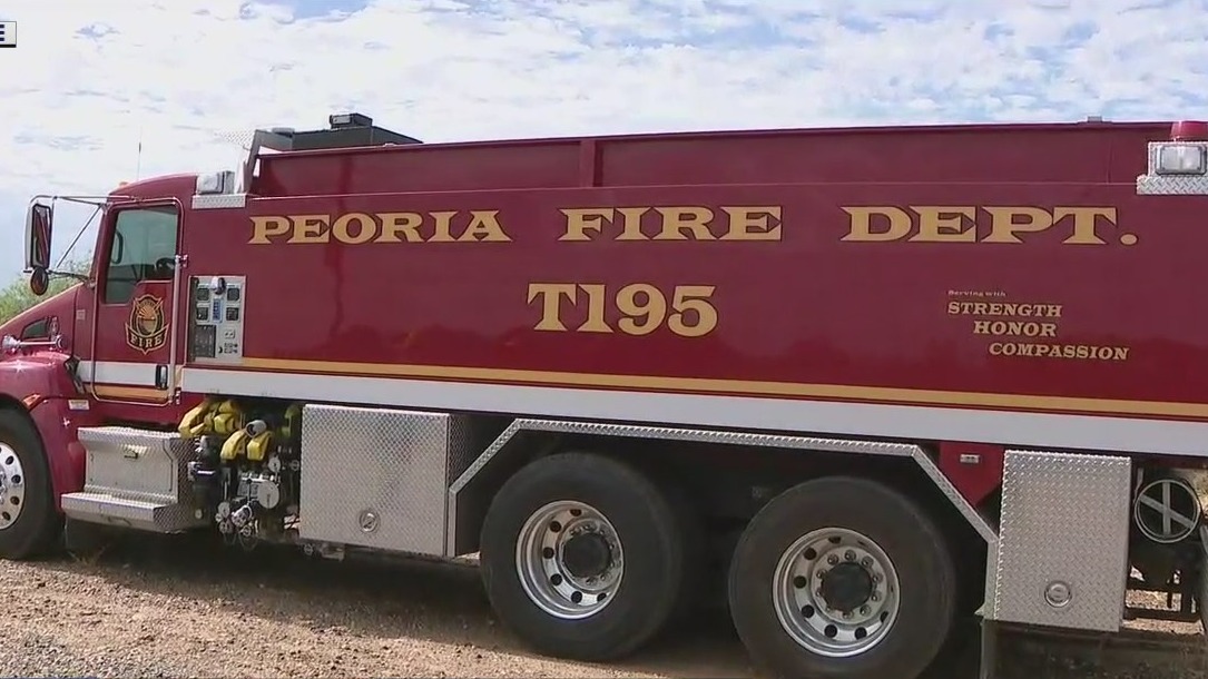 Learning about Peoria Fire Wildland Department