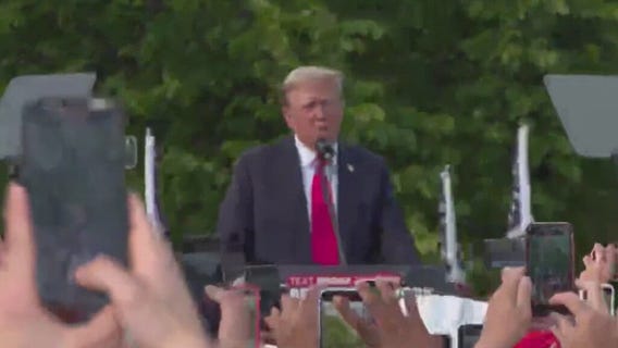 Trump holds campaign rally in the Bronx