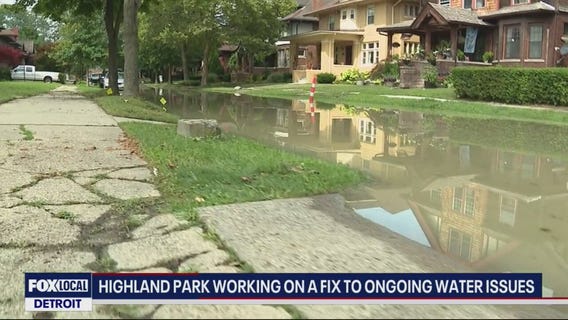 Highland Park residents fed up with flooding after water main break