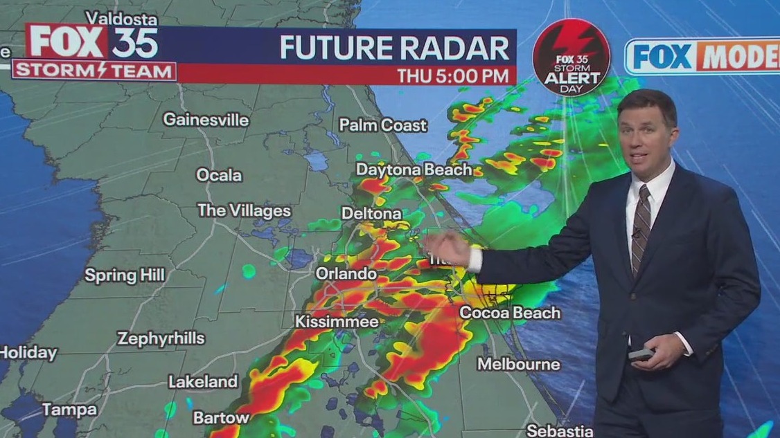 Orlando Weather Forecast 9AM update: Tornado watches issued