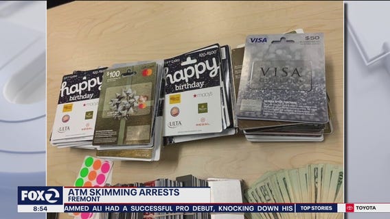 Two arrested for ATM skimming in Fremont, over $20,000 in cash recovered