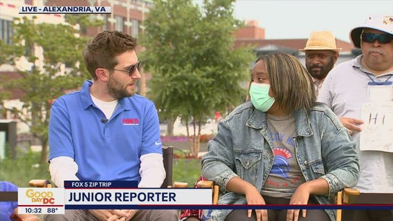 FOX 5 Zip Trip Alexandria: Junior Reporter