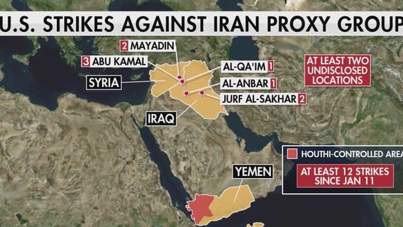 US launches air assault in Iraq, Syria