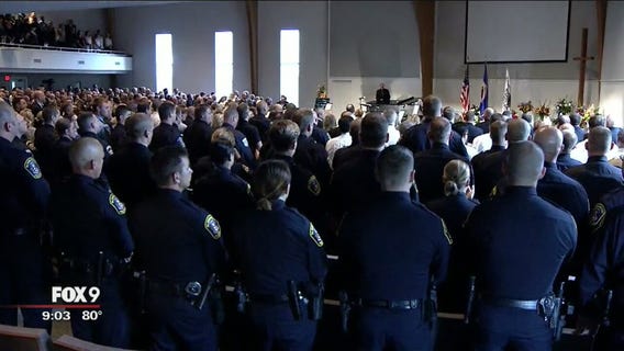 Funeral for fallen Wayzata officer wraps up on Thursday