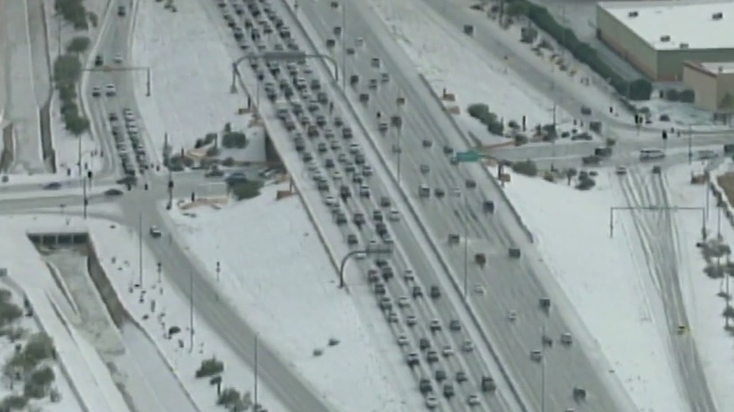 Flashback: Graupel storm shocks Phoenix metro in 2013