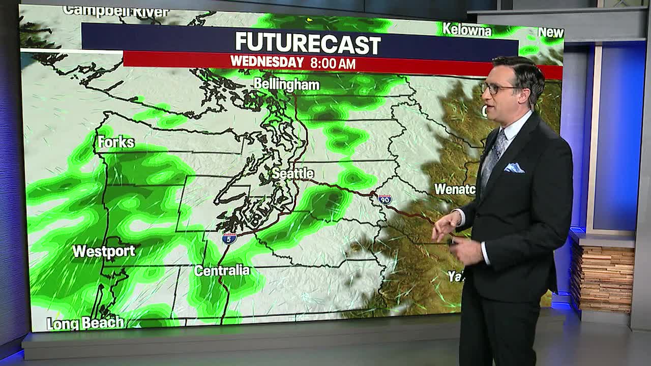 Seattle weather: Warm temps Tuesday before clouds increase overnight