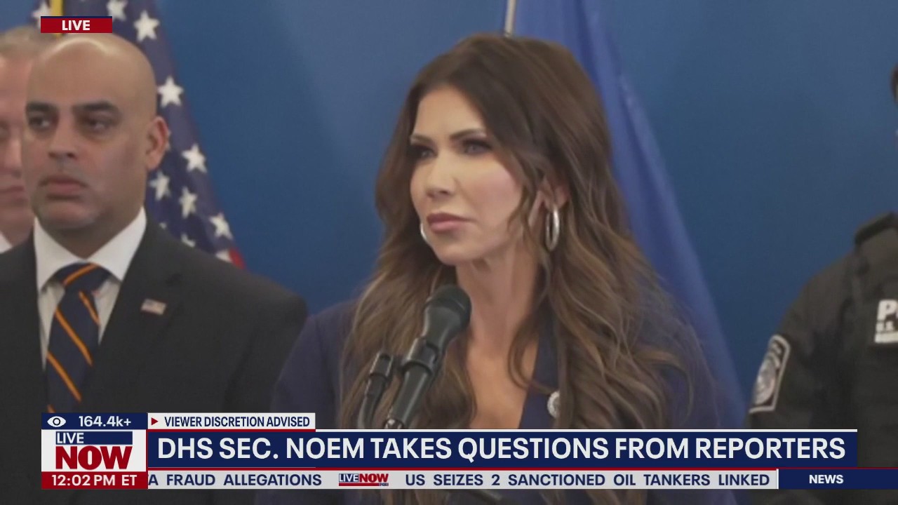 DHS Sec. Noem on immigration operations