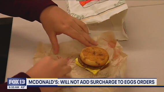 US companies adding surcharges on egg orders