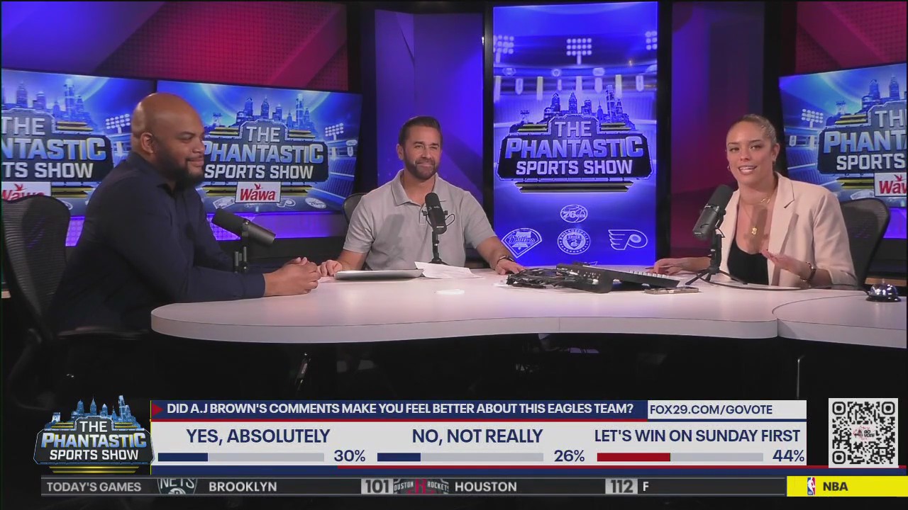 Did A.J. Brown's comments make you feel better about this Eagles team?