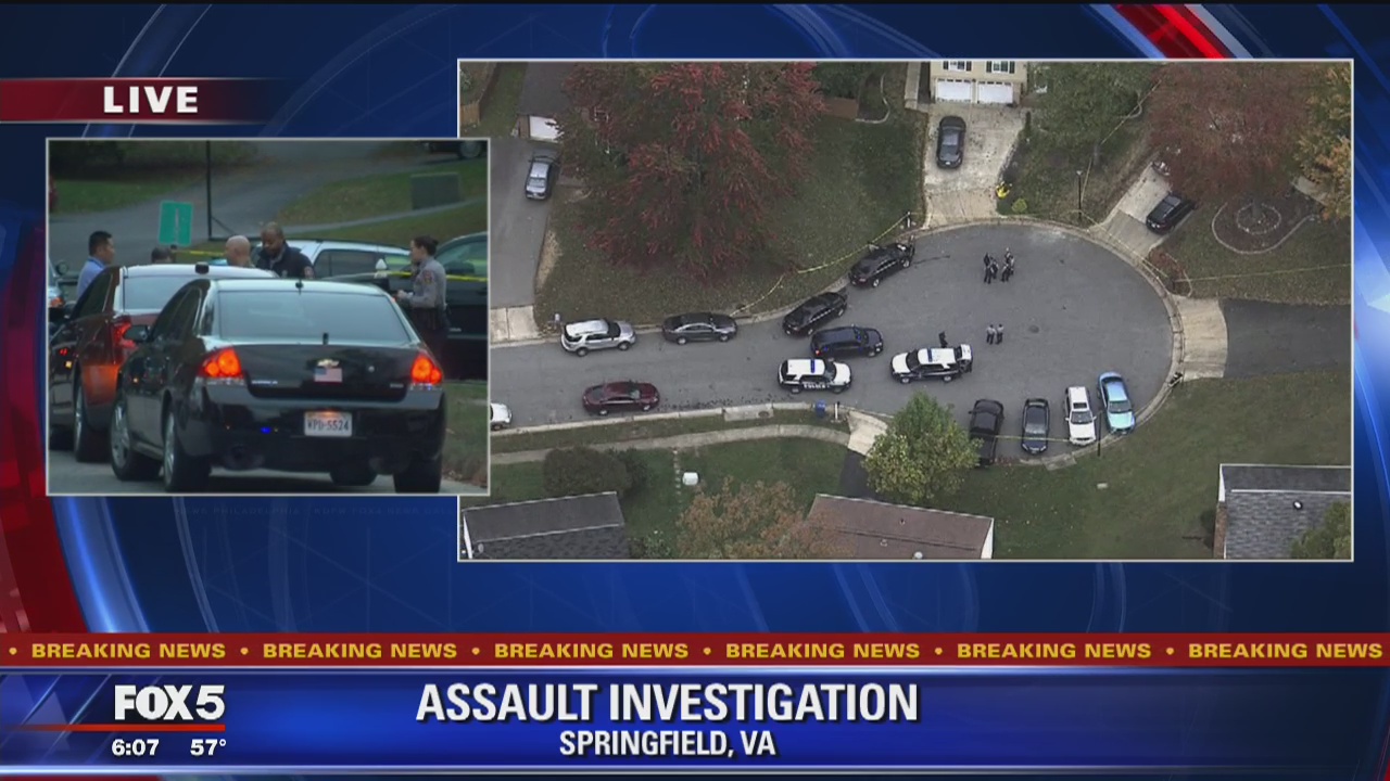 Fairfax County police investigating assault in Springfield