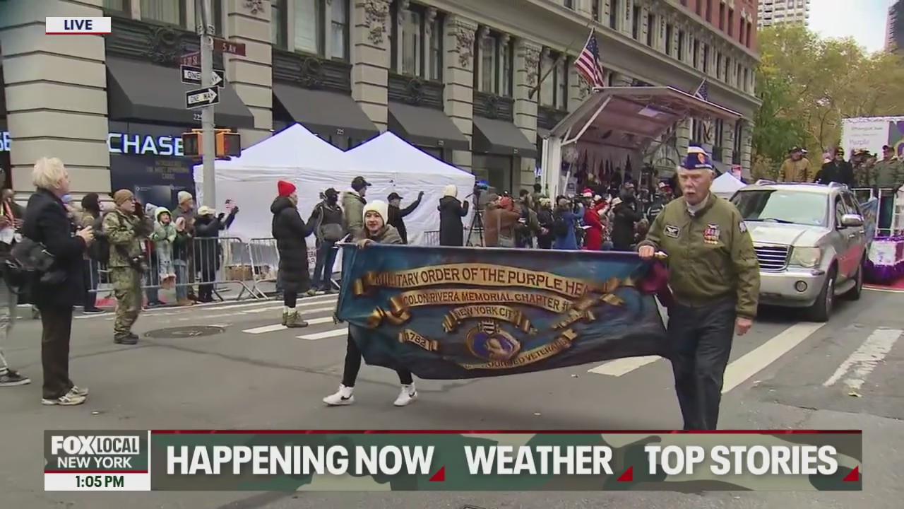 Live coverage of NYC Veterans Day Parade 2025 | Newsroom Live