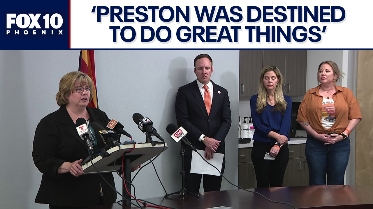 Full video: Preston's Law press conference